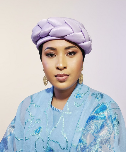 Turban torsadé - Lilas