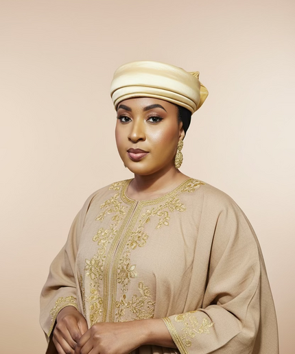 Turban plié - Gold