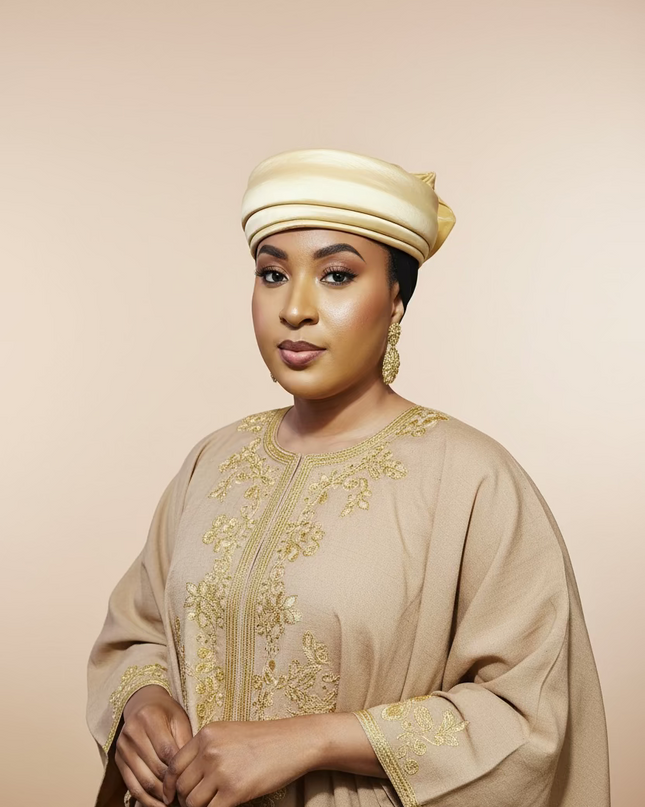 Turban plié - Gold