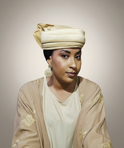 Turban plié - Gold