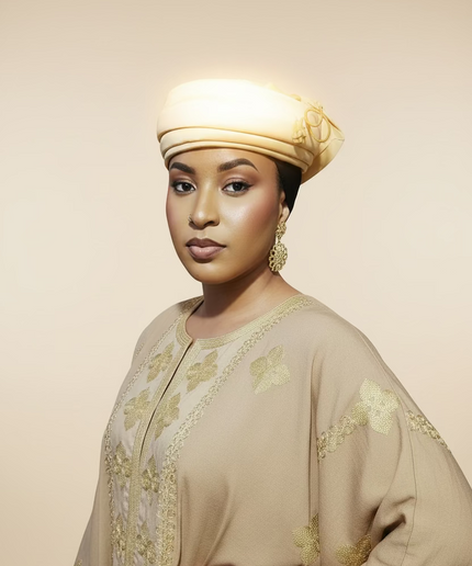 Turban plié - Gold