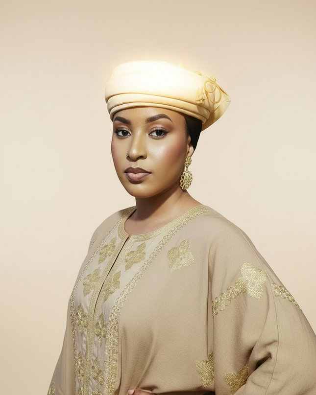 Turban plié - Gold