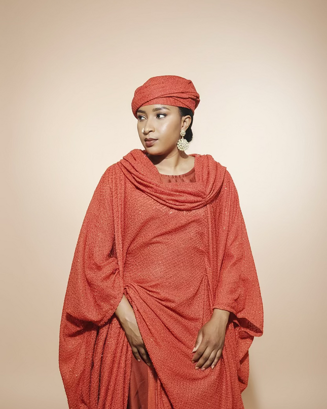 Ensemble 2pcs shimmer - Rouge