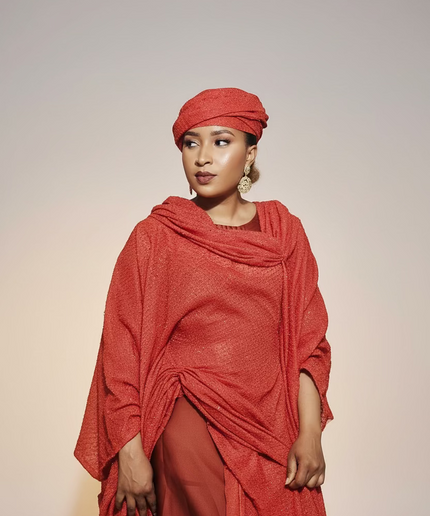 Ensemble 2pcs shimmer - Rouge