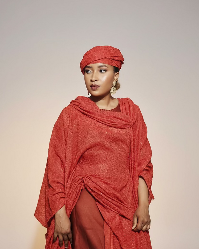 Ensemble 2pcs shimmer - Rouge