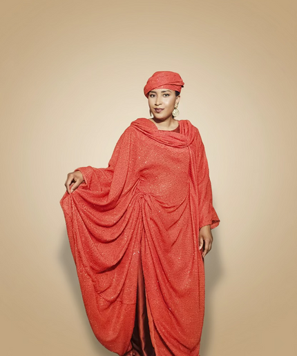 Ensemble 2pcs shimmer - Rouge