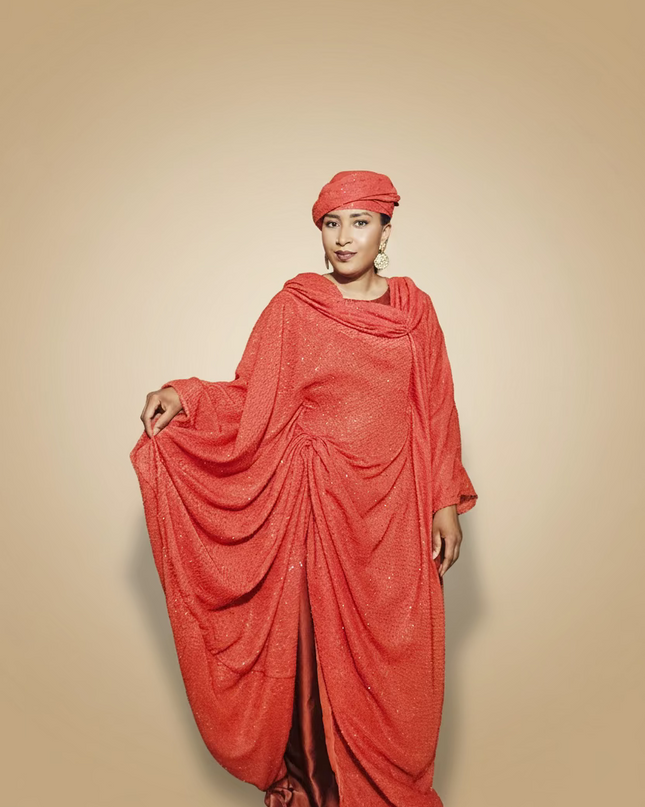 Ensemble 2pcs shimmer - Rouge