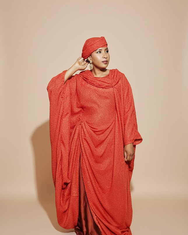 Ensemble 2pcs shimmer - Rouge