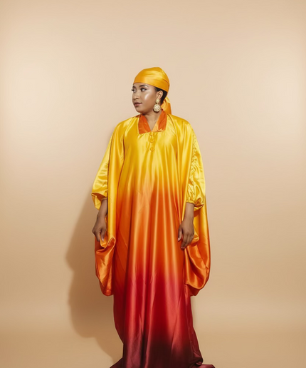 Classy boubou dégradé - Jaune