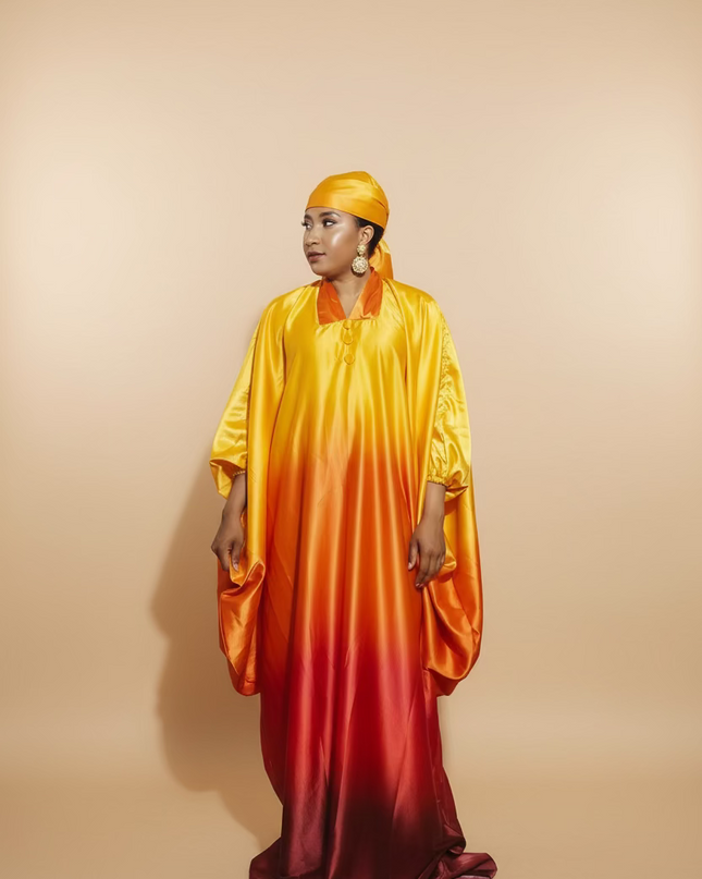 Classy boubou dégradé - Jaune