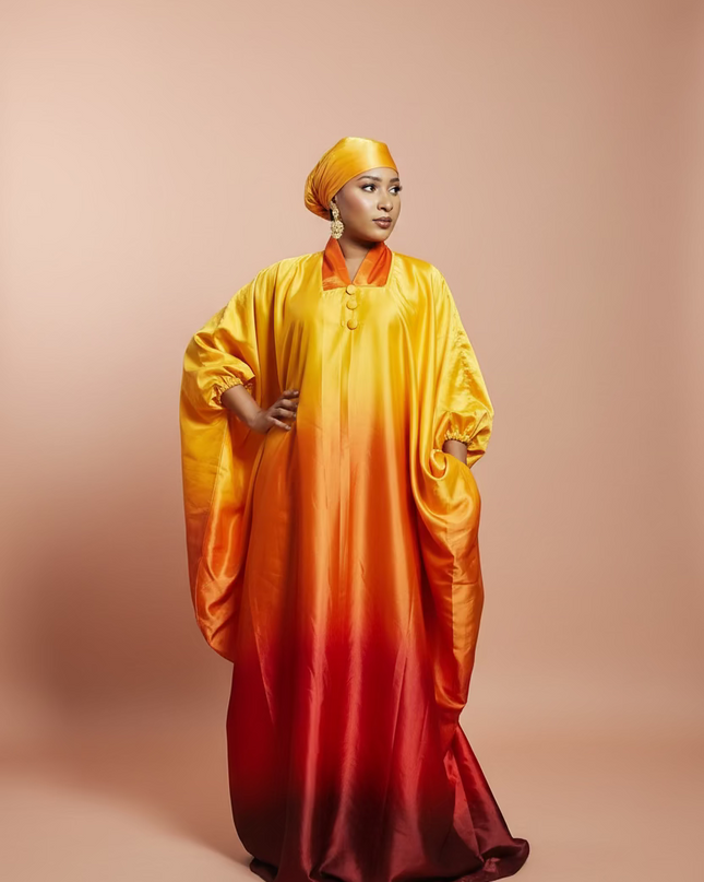 Classy boubou dégradé - Jaune