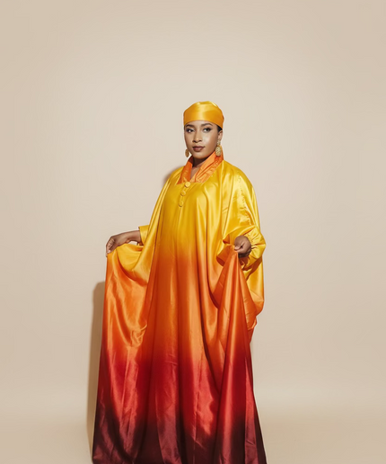 Classy boubou dégradé - Jaune