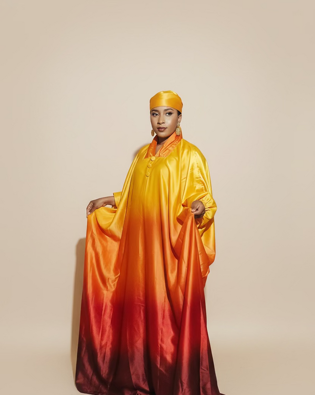 Classy boubou dégradé - Jaune