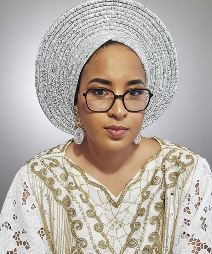 Chapeau nigérian 2 en 1 - Silver