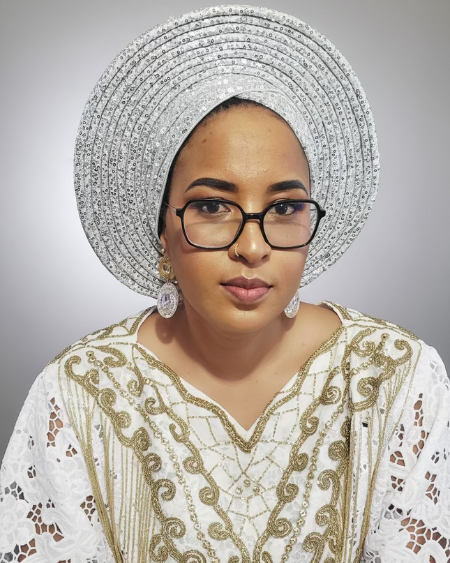 Chapeau nigérian 2 en 1 - Silver
