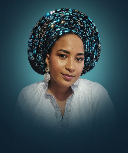Chapeau nigérian - Bleu noir