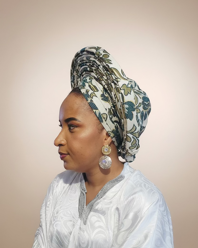 Chapeau nigérian grand - Vert