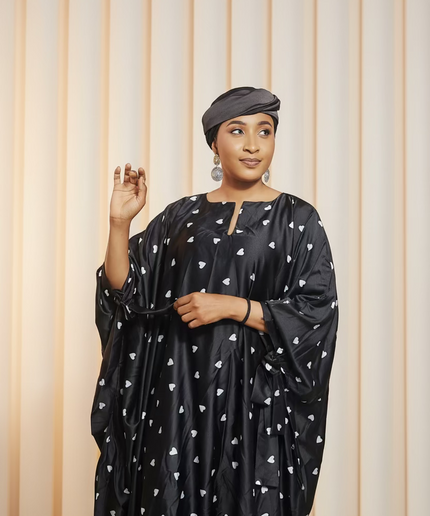 Classy boubou cœur - Manches à nœuds