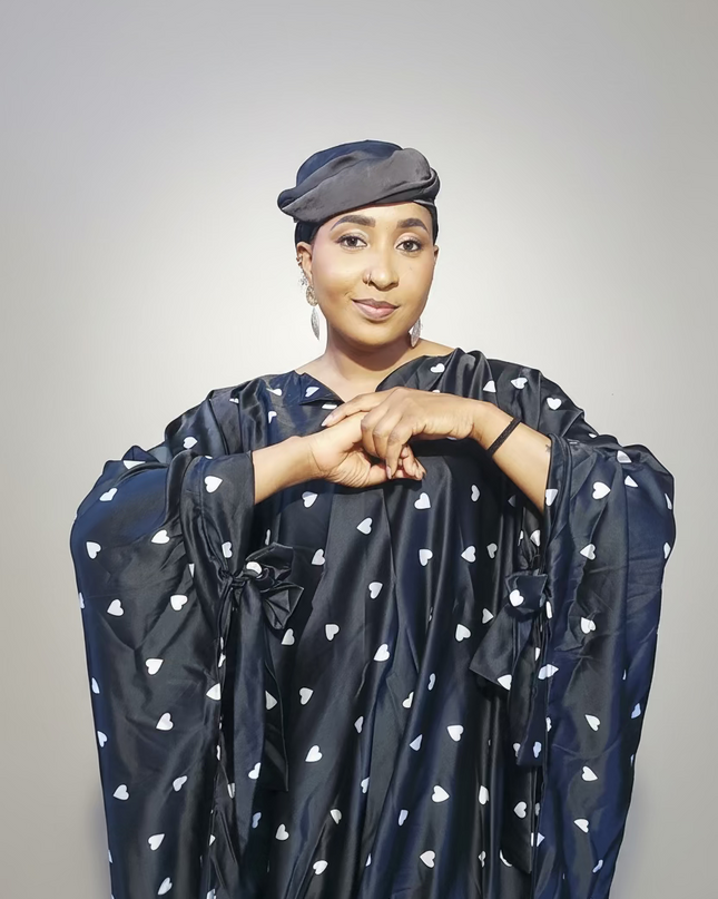 Classy boubou cœur - Manches à nœuds