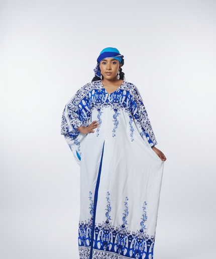Classy boubou  - Bleu