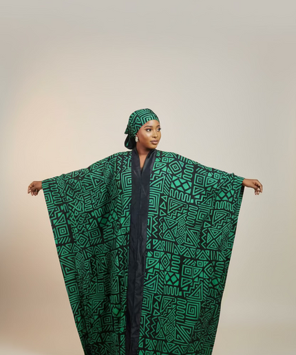 Classy boubou  - vert noir