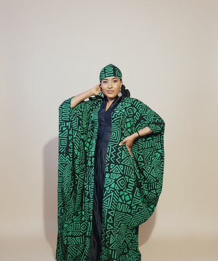 Classy boubou  - vert noir