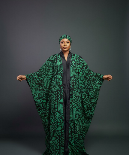 Classy boubou  - vert noir