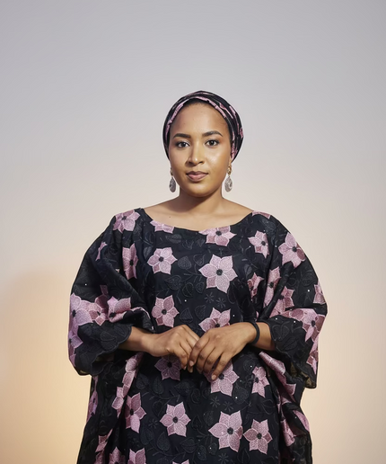 Dentelle nigeriane sekina - Noir
