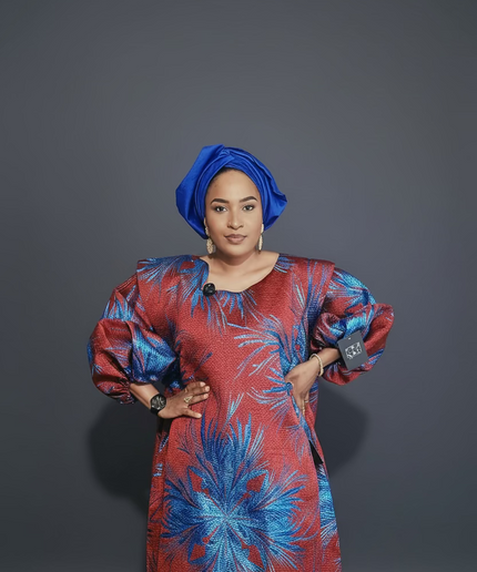 Brocart bewaji - Bleu