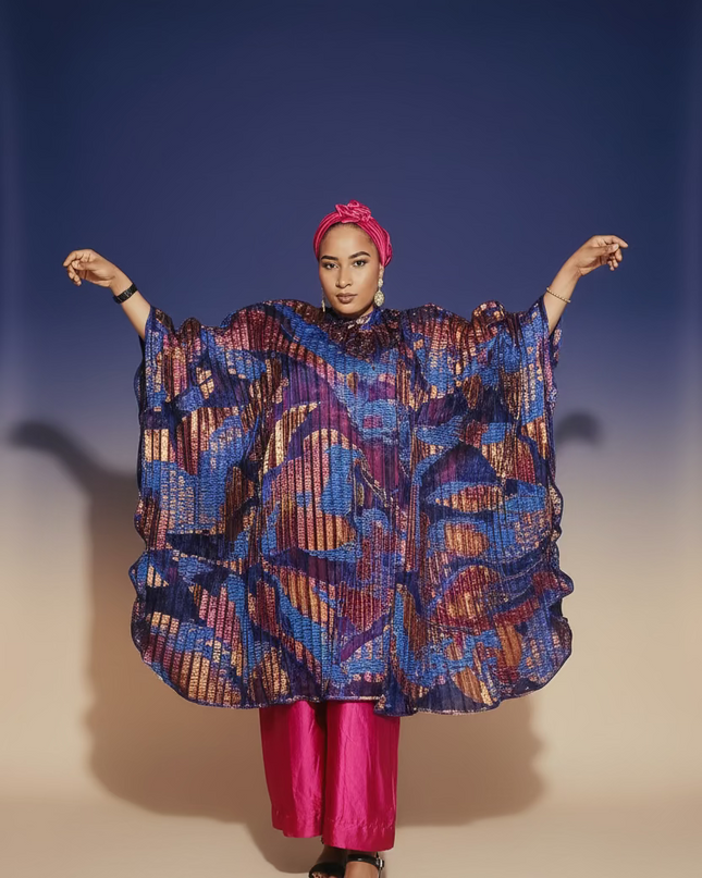 Ensemble combinaison tunique - Fuchsia