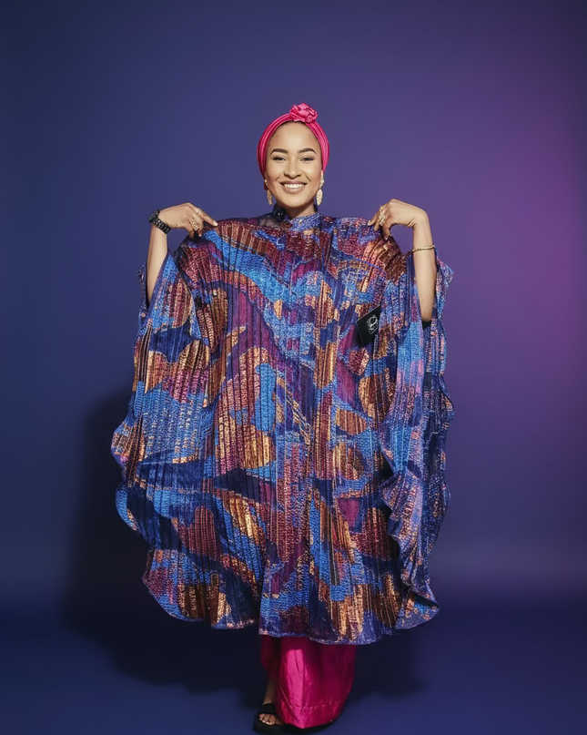 Ensemble combinaison tunique - Fuchsia