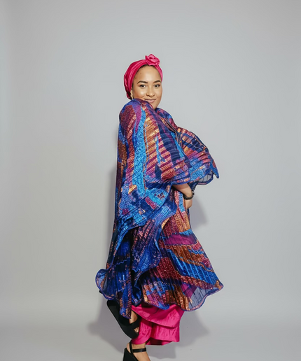 Ensemble combinaison tunique - Fuchsia