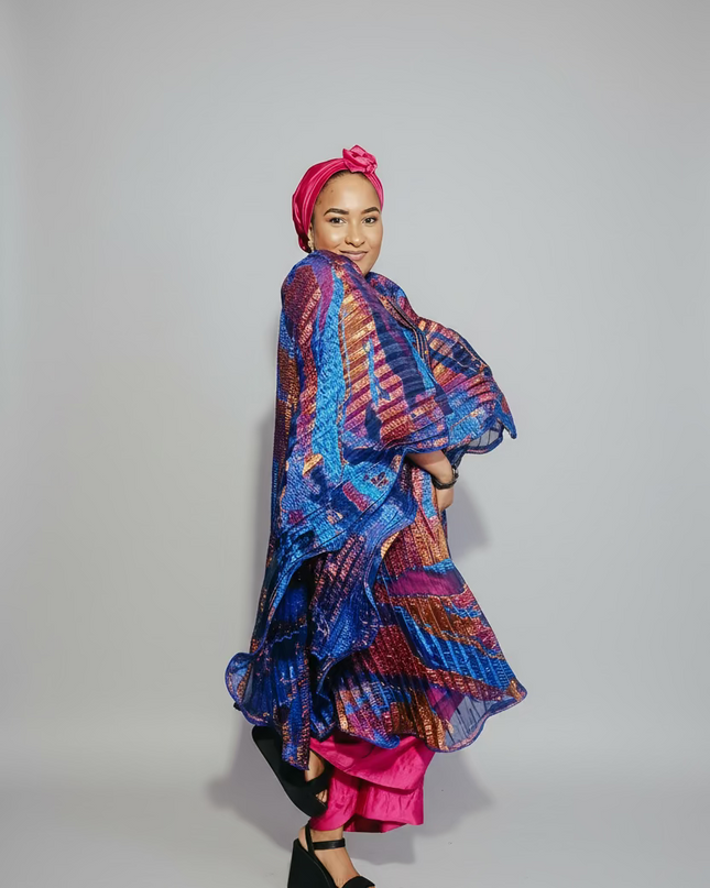 Ensemble combinaison tunique - Fuchsia