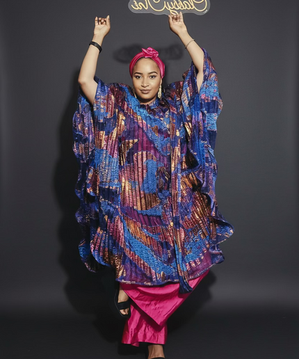 Ensemble combinaison tunique - Fuchsia