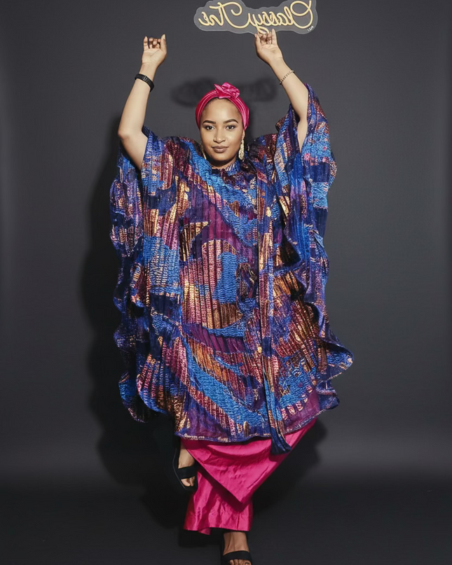 Ensemble combinaison tunique - Fuchsia