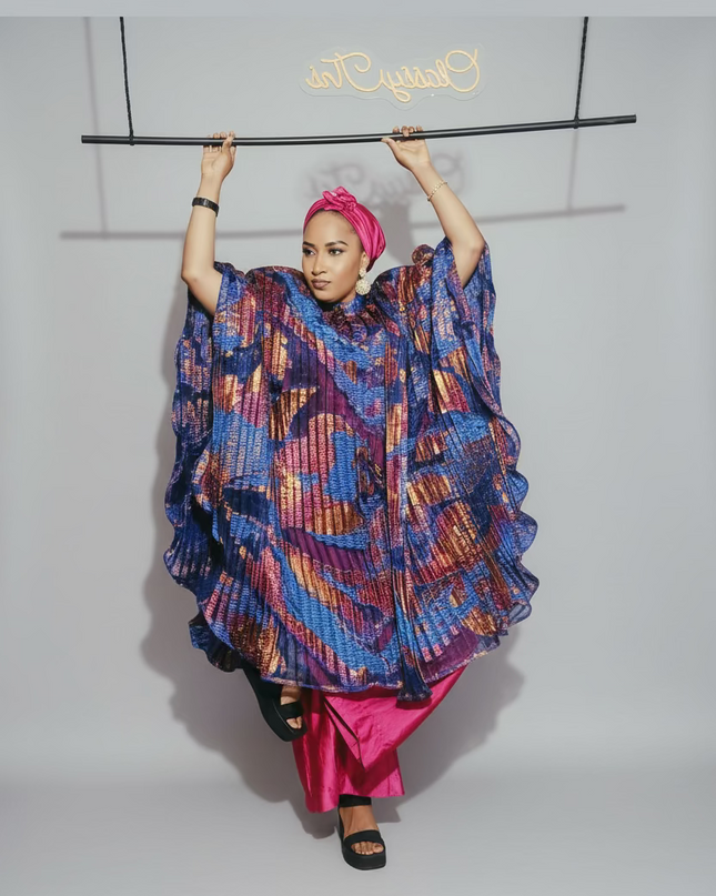Ensemble combinaison tunique - Fuchsia