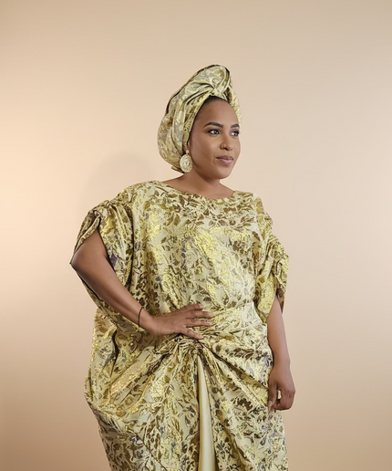 Ensemble brocart karima - Gold