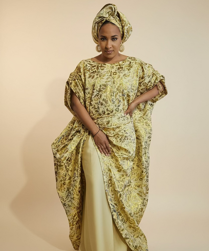 Ensemble brocart karima - Gold