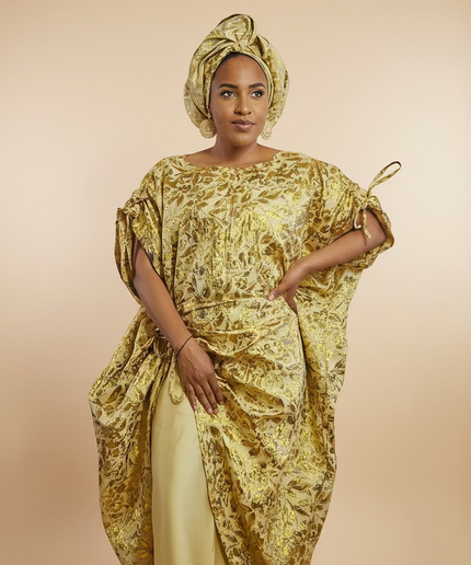 Ensemble brocart karima - Gold