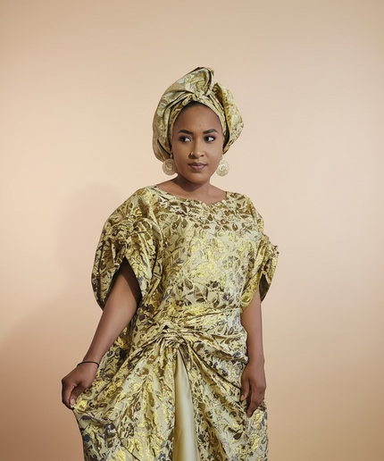Ensemble brocart karima - Gold