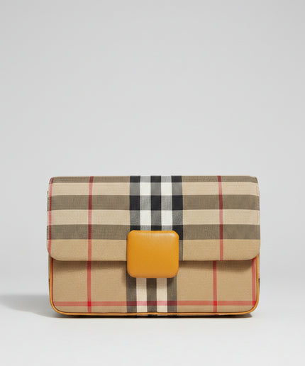 Mini sac clutch - Brown berry