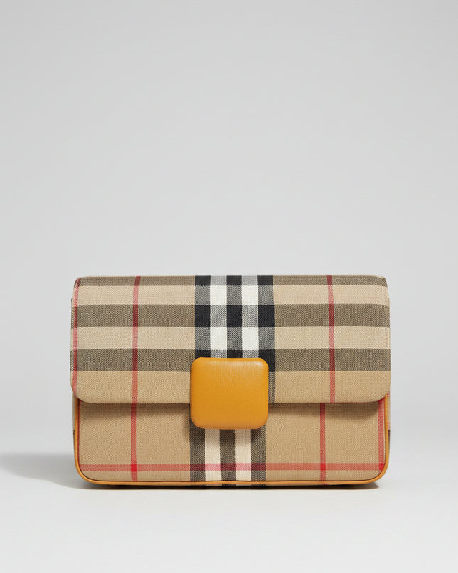 Mini sac clutch - Brown berry