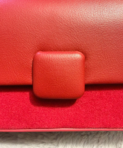 Mini sac clutch - Rouge