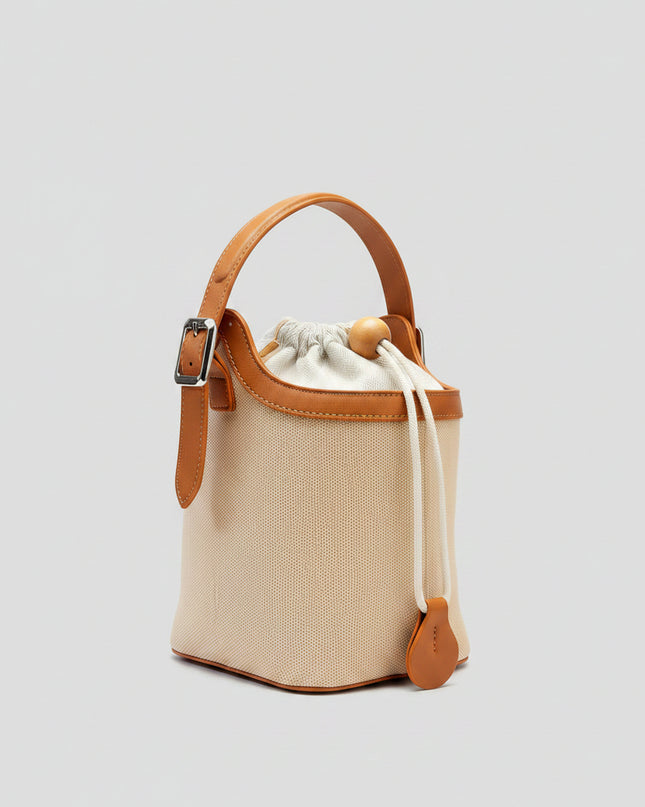 Sac à main seau - Marron