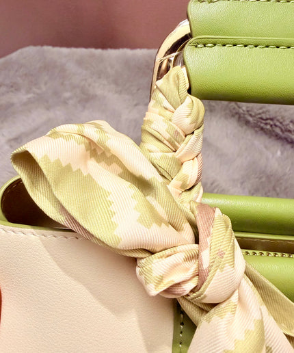 Sac bandoulière à foulard - Vert