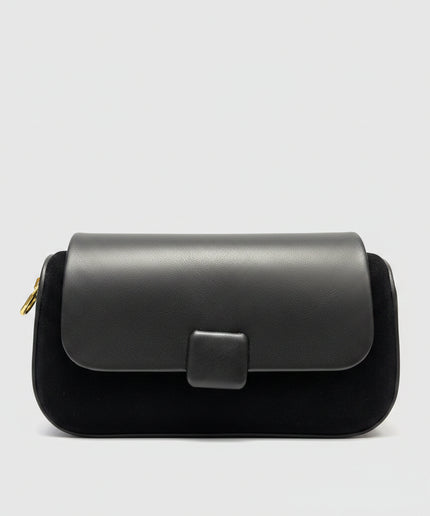 Mini sac clutch - Noir
