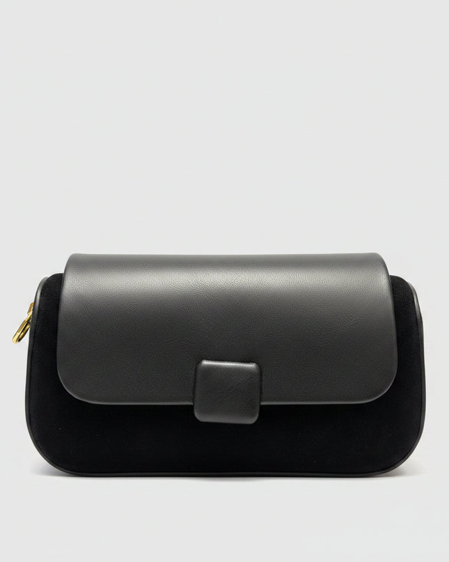 Mini sac clutch - Noir