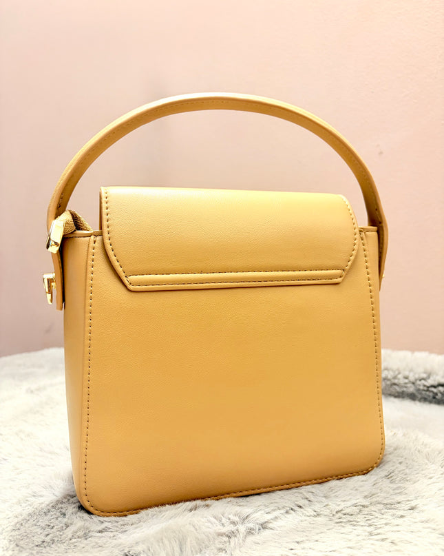Petit sac à motif brodé - Marron