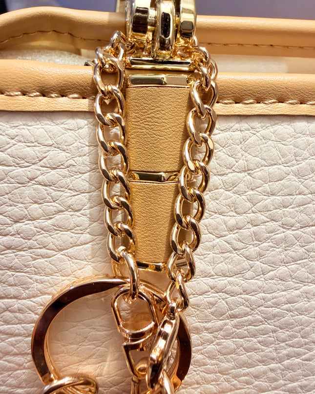 Petit sac avec accessoires - Beige