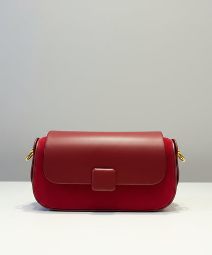 Mini sac clutch - Rouge